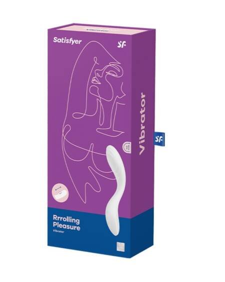 ESTIMULADOR DO PONTO-G RRROLLING PLEASURE SATISFYER BRANCO