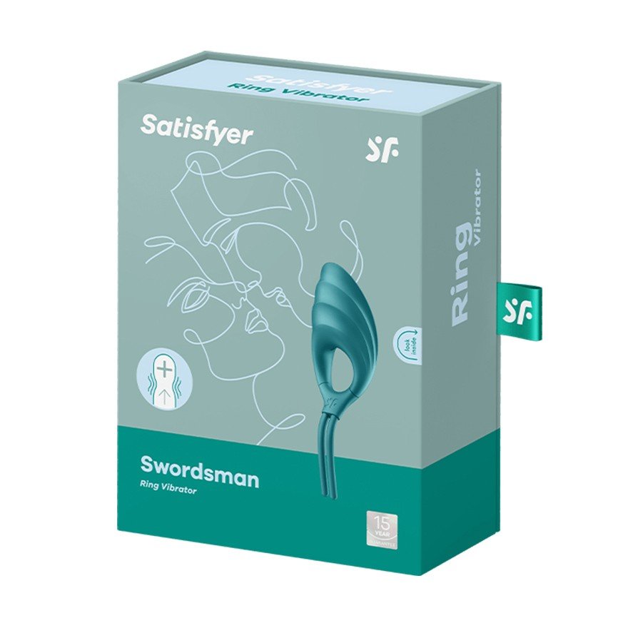 ANEL VIBRATÓRIO SWORDSMAN SATISFYER VERDE - Image 3