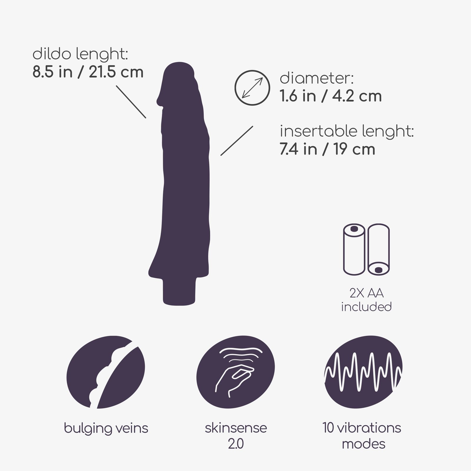 VIBRADOR REALÍSTICO GUIDO CRUSHIOUS - Image 7