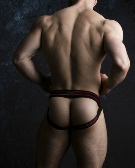 JOCKSTRAP WATCH IT HARD LOCKER GEAR VERMELHO
