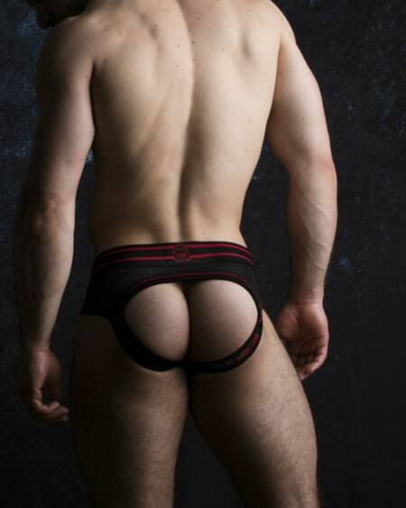 CUECA MASSIVE RUDE LOCKER GEAR VERMELHA